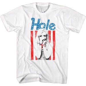 Hole Flag Logo Vintage Rock Music Band Fan Gift Graphic Shirt 98